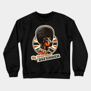 Kings Queens Guard Doberman Crewneck Sweatshirt